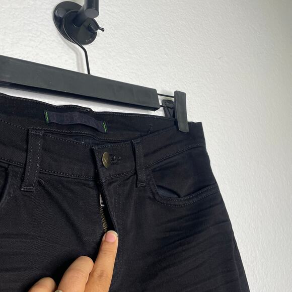 J. Brand Womens Jeans Size 25 Black Skinny Leg Denim Dark Wash Causal Wear - Picture 11 of 14